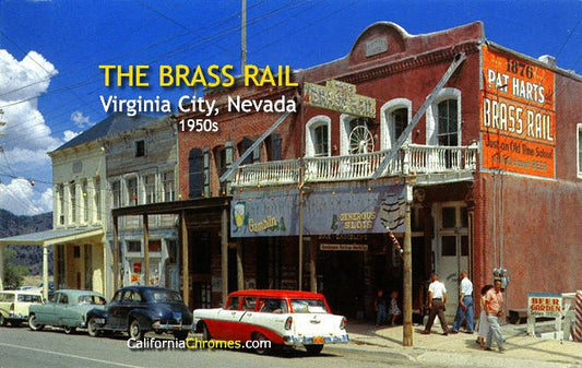 The Brass Rail Virginia City, c.1957