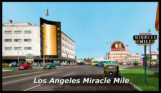 Miracle Mile, Los Angeles, c.1940