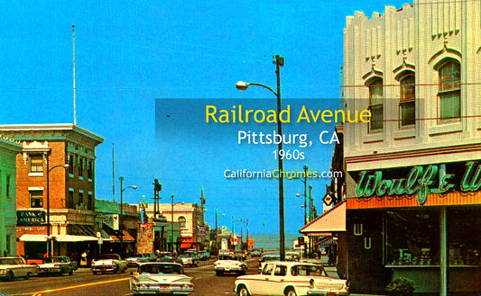 PITTSBURG, California - Railroad Avenue