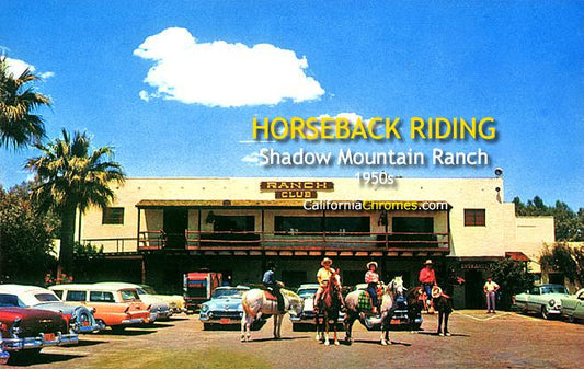 Horseback Riding at Shadow Mountain Ranch Palm Desert, c.1955