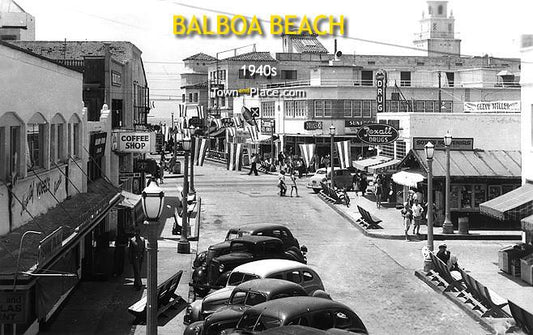 Balboa Beach, 1940s