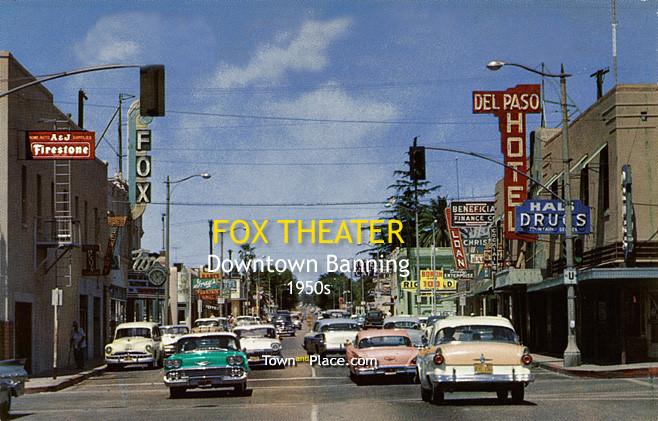 Fox Theater, Downtown Banning, c.1950s