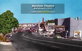 The Barstow Theatre on Highway 66 c.1955