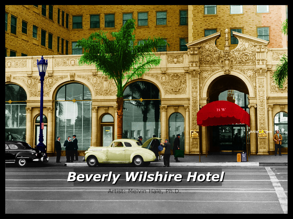 The Beverly Wilshire Hotel, c.1950