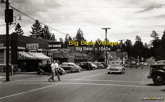 Big Bear Village, Big Bear c. 1940s