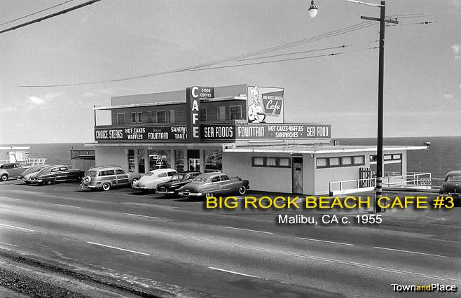 Big Rock Beach Cafe #3, Malibu CA c1955