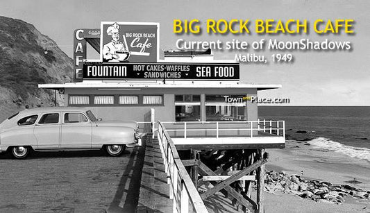 Big Rock Beach Cafe, Malibu 1949