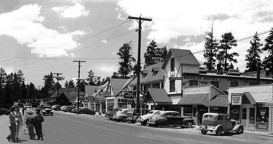Big Bear Lake Village  San Bernardino Mtns., c.1949