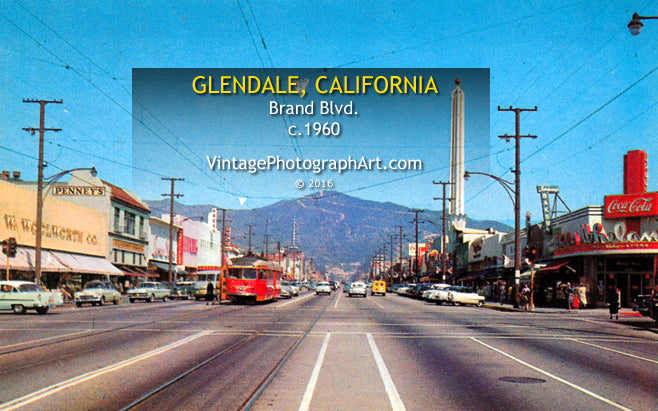 BRAND BLVD. - Glendale, California 1950s