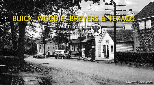 Buick, Woodie, Breyers and Texaco, 1950s