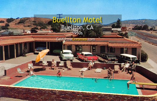 BUELLTON MOTEL - Buellton, California 1950s