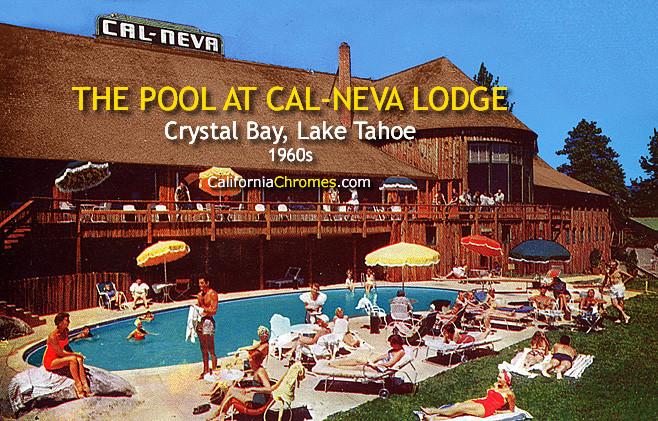 The Pool at Cal-Neva Lodge Crystal Bay, c.1960