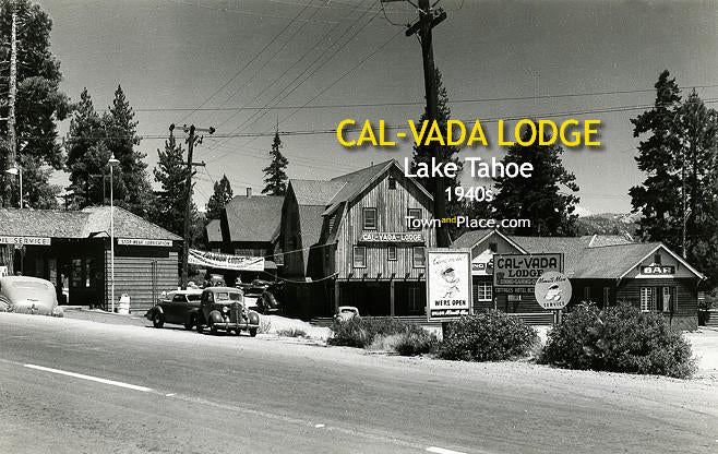Cal-Vada Lodge, Lake Tahoe, 1940s