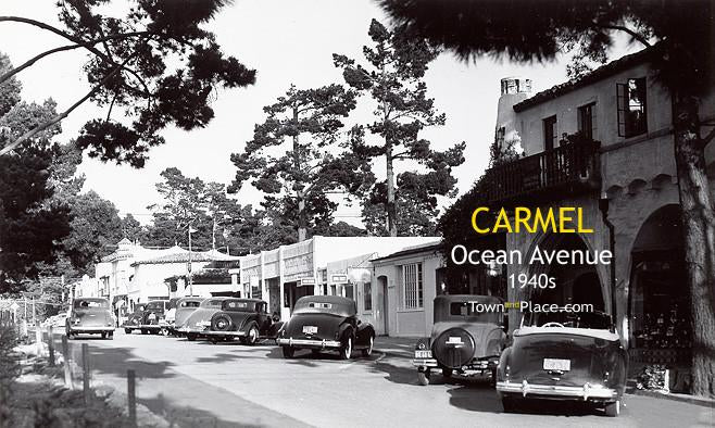 Carmel Ocean Avenue c.1940s