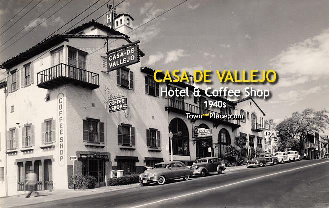 Casa de Vallejo Hotel and Coffee Shop c.1940s
