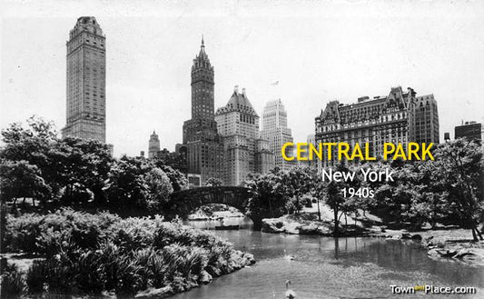Central Park, New York, 1940s