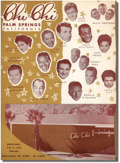 Chi Chi Performers #3, Palm Springs, 1960s