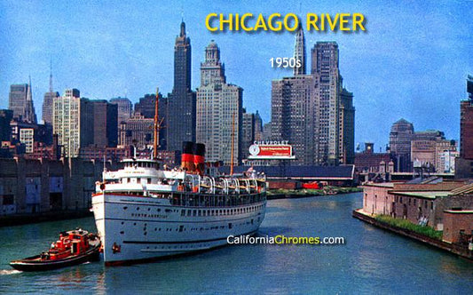 The Chicago River c.1955