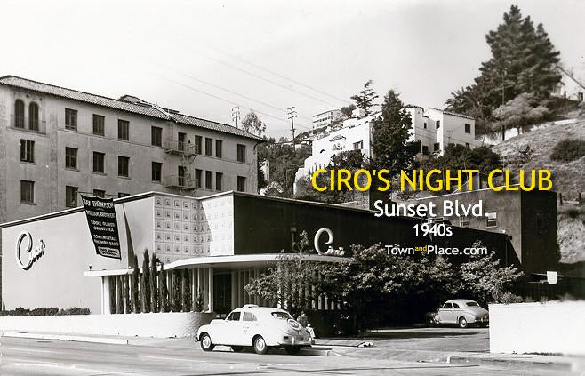 Ciro's Nightclub #1, Hollywood, 1940s
