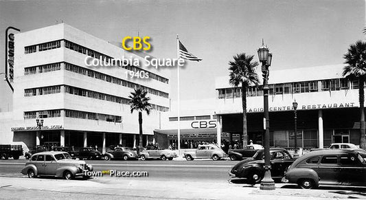 CBS - Columbia Square, Hollywood, 1940s