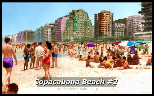 Copacabana Beach, Rio De Janeiro #2, 1950s