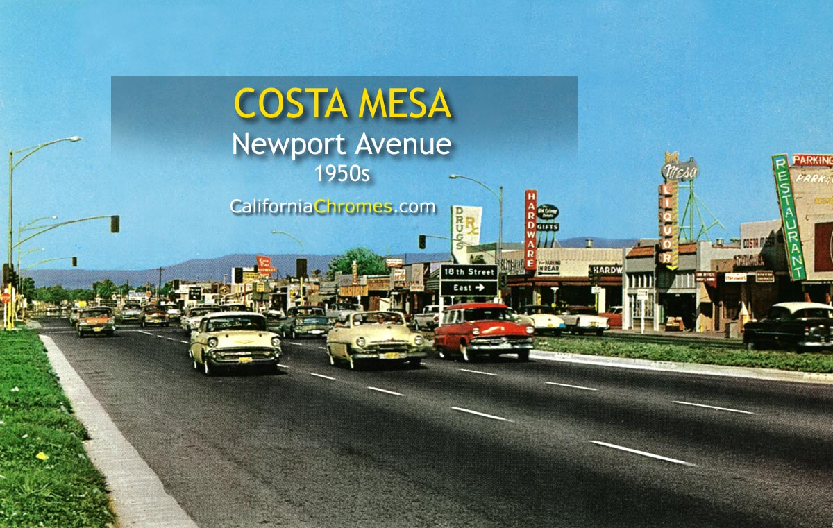 COSTA MESA, California - Newport Avenue