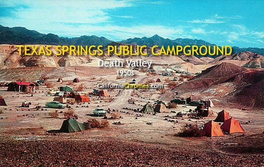 Texas Springs Public Campground Death Valley, c.1958