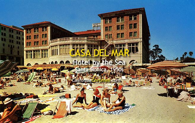 Casa Del Mar Hotel, Santa Monica c1950s