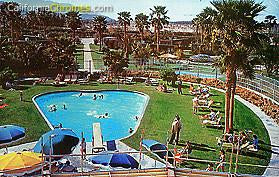 The Desert Air Hotel & Resort Pool c.1960