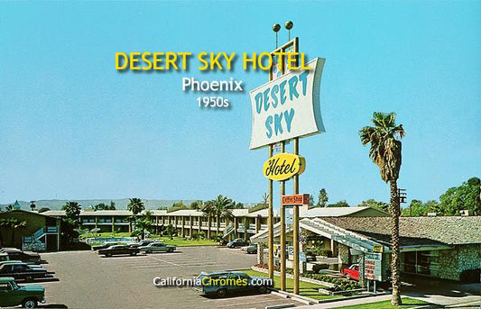 The Desert Sky Hotel, Phoenix, c.1965