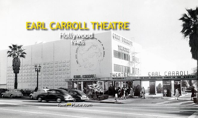 Earl Carroll Theatre, Hollywood, 1940s