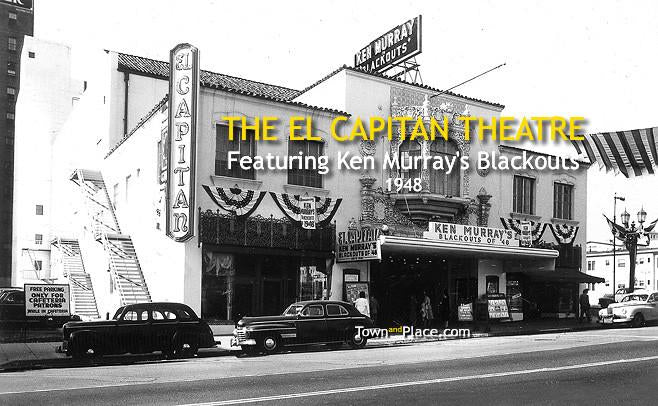 El Capitan Theatre, Hollywood, 1948