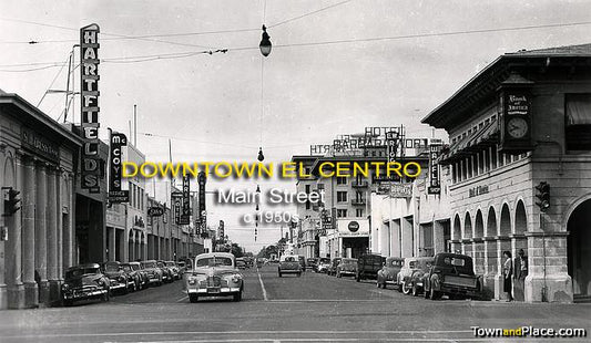 Downtown El Centro, Main Street, c.1940s