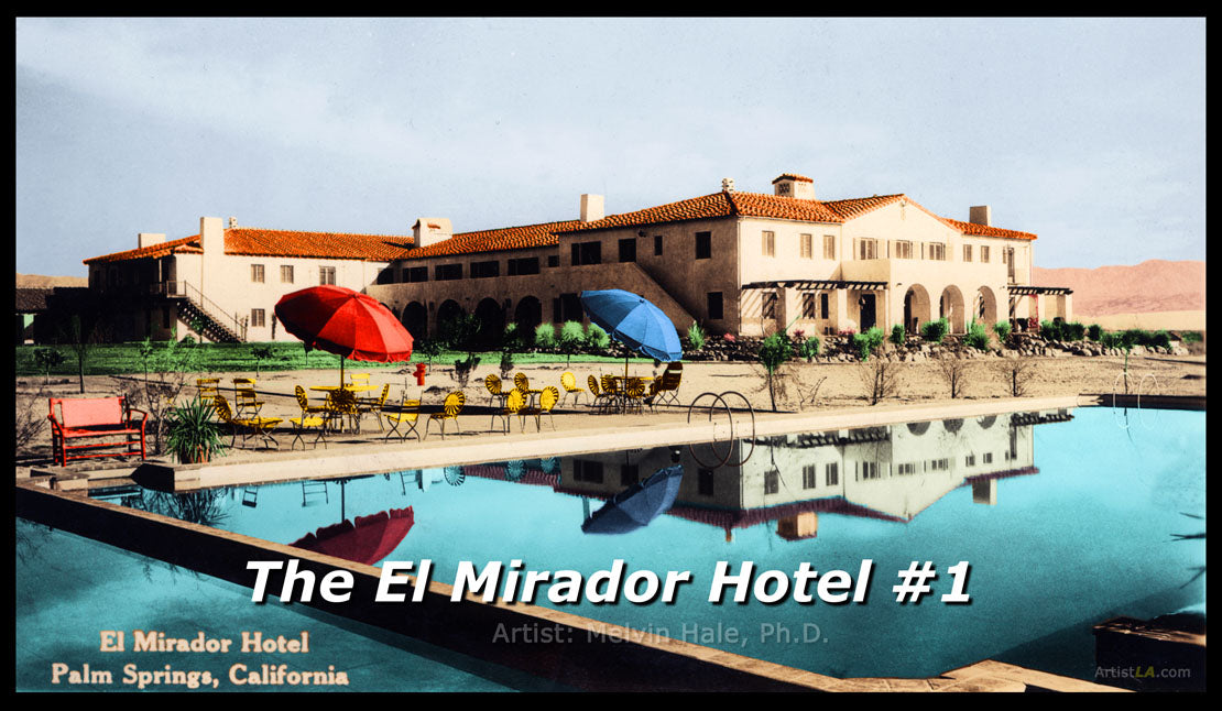Pool at the El Mirador, Palm Springs, 1920s