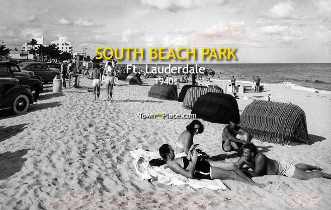 South Beach Park, Ft. Lauderdale, 1940s
