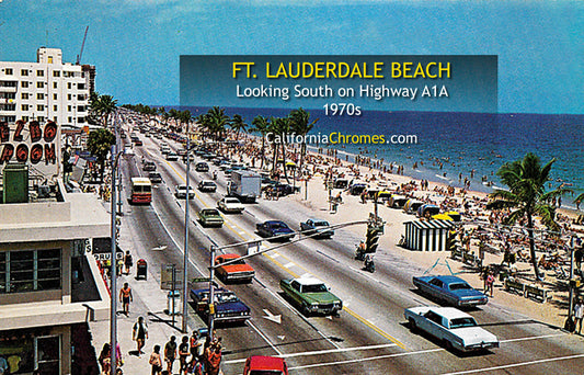 FT. LAUDERDALE BEACH - Florida 1970s