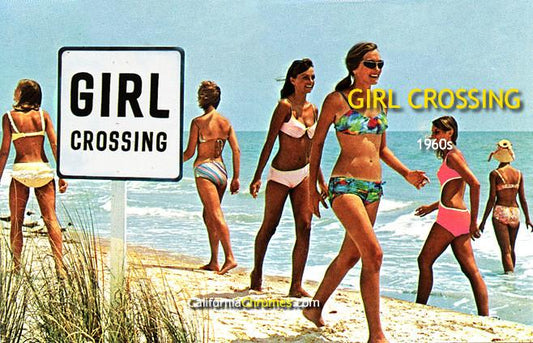 Girl Crossing c.1960