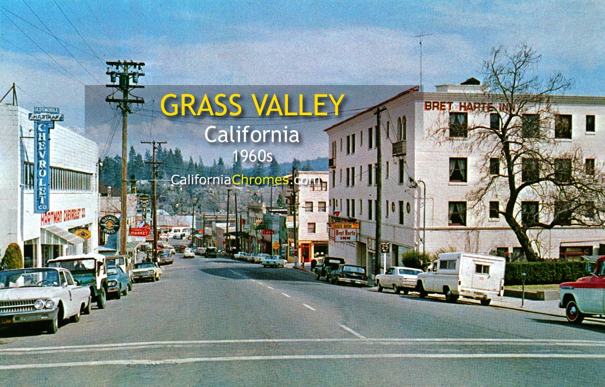 BRET HARTE INN - Grass Valley, California 1960s