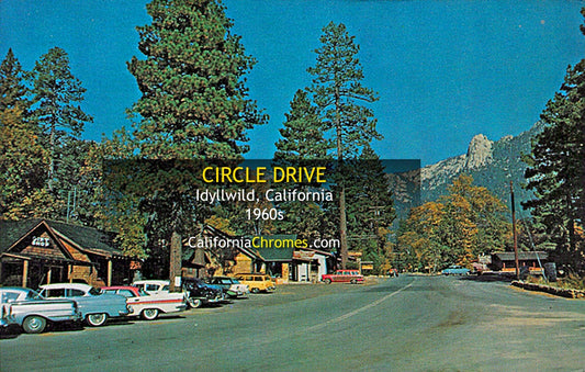 CIRCLE DRIVE - Idyllwild, California 1960s