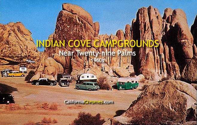 Indian Cove Campground Near Twenty-Nine Palms, c.1960