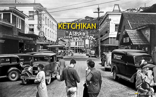 Welcome to Ketchikan, Alaska, 1940s