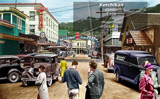 Welcome to Ketchikan, Alaska, 1940s