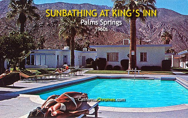 Sunbathing at King's Inn c.1965