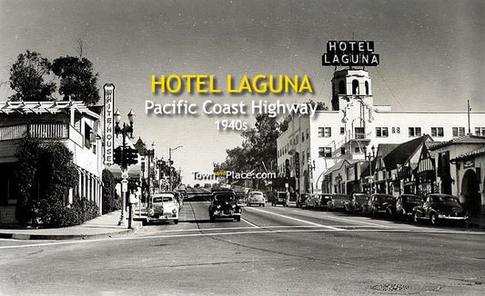 Hotel Laguna, Pacific Coast Highway, 1940s