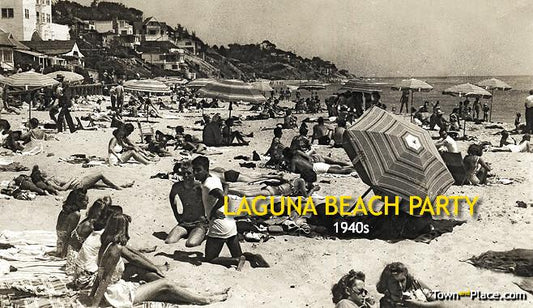 Laguna Beach Party, c.1940s