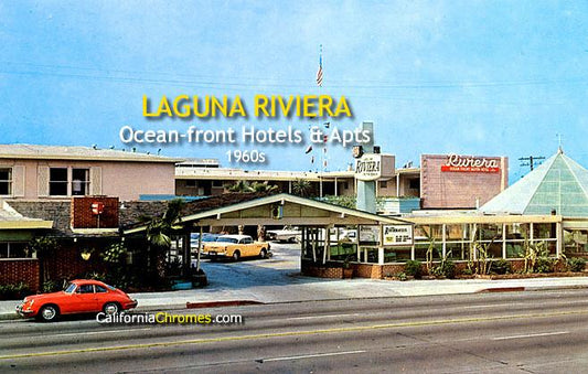 Laguna Riviera, Ocean-front Hotel & Apts Laguna Beach, c.1960