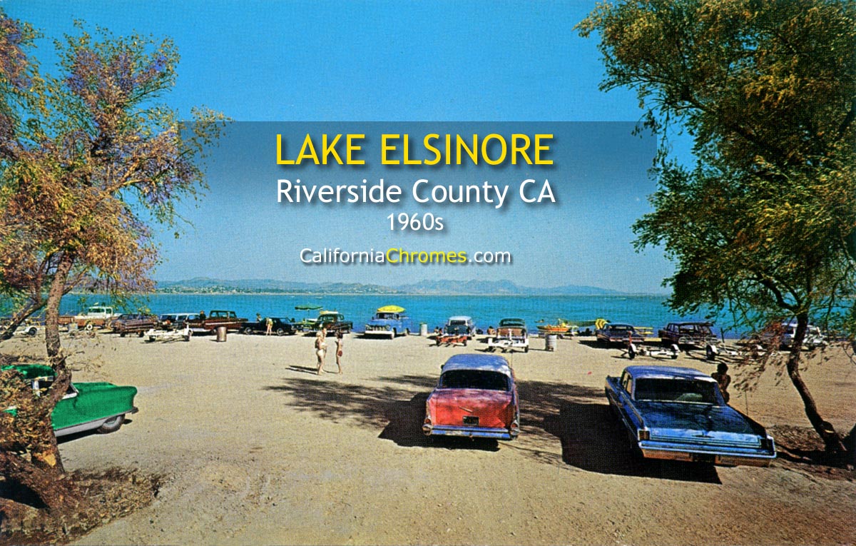 LAKE ELSINORE, California - Elsinore West Marina 1960s