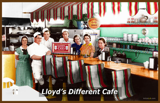 Lloyd's Different Cafe, Santa Rosa, 1930s