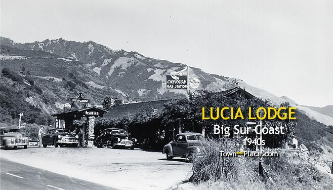 Lucia Lodge, Big Sur Coast c.1940s