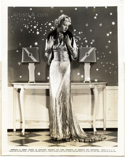 Lucille Ball, Hollywood, 1936